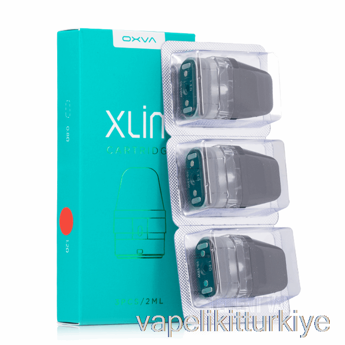 Vape Türkiye Oxva Xlim V2 Yedek Bölmeler 1.2ohm Xlim Bölmeler